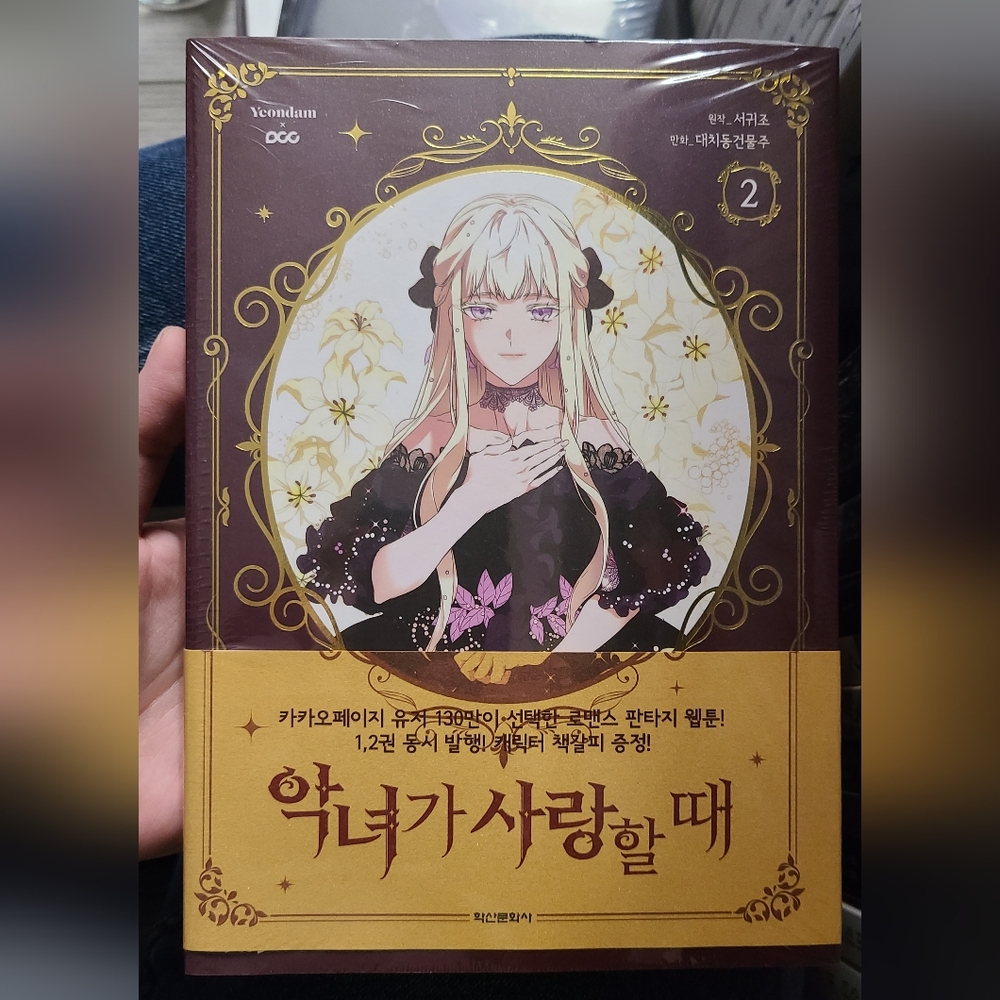 When a villainess loves Korean book 2
